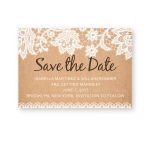 Chic Rustic White Floral Fall Wedding Invitation WIP002