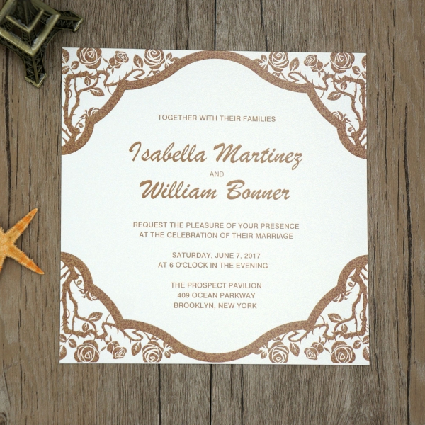 Cheap Modern Geometric Wedding Invitation Wip025 Wedding