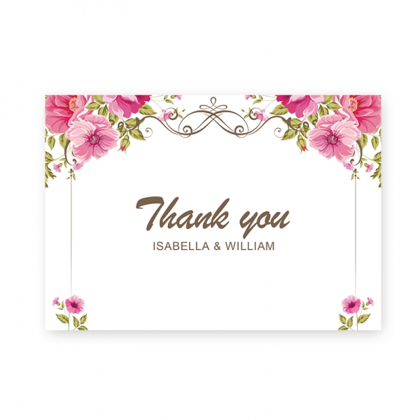 Blush Pink Floral Wedding Invitations Cheap Spring Summer Wedding