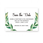 Rustic Spring Olive Leaf Wedding Invitation WIP065