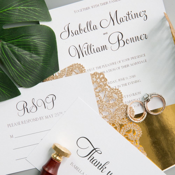 luxury rose gold laser
