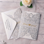 Silver glitter elegant wedding invite, classic invite, vellum belly band, cheap invite, spring, summer, fall, winter  WS137